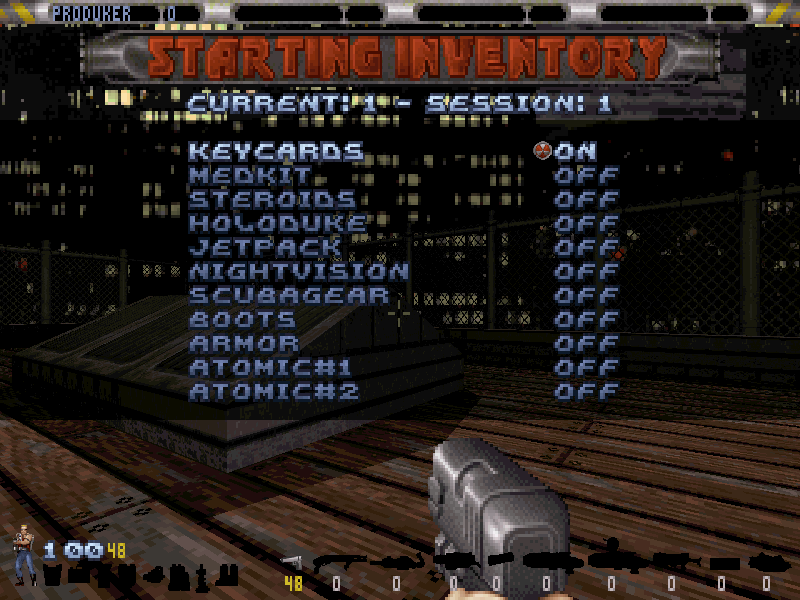 staring inventory