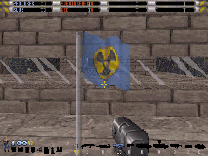 stationary flag