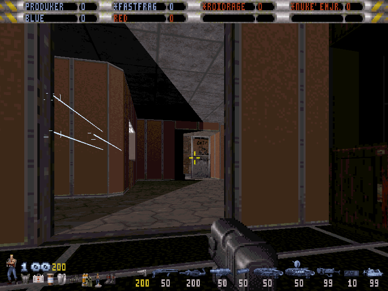 tripbomb outlines through wall