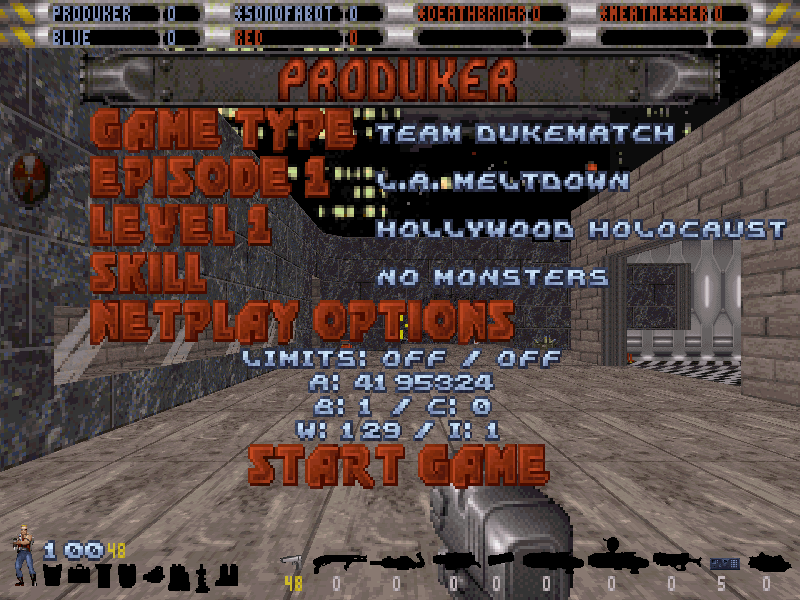 user map menu